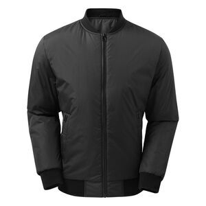 2786 Mens Delta Plain Bomber Jacket / Black